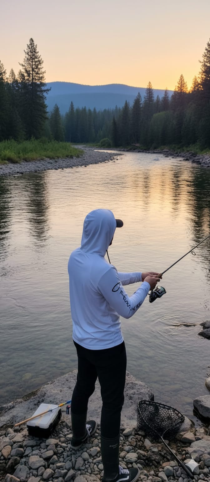 Law Fishing Hoodie PolyVent (Men's)
