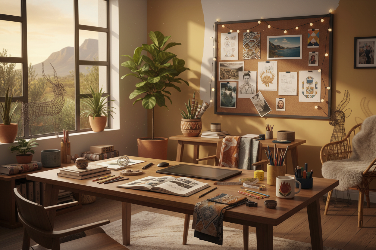 about us image for a small local design busines in sout hafrica